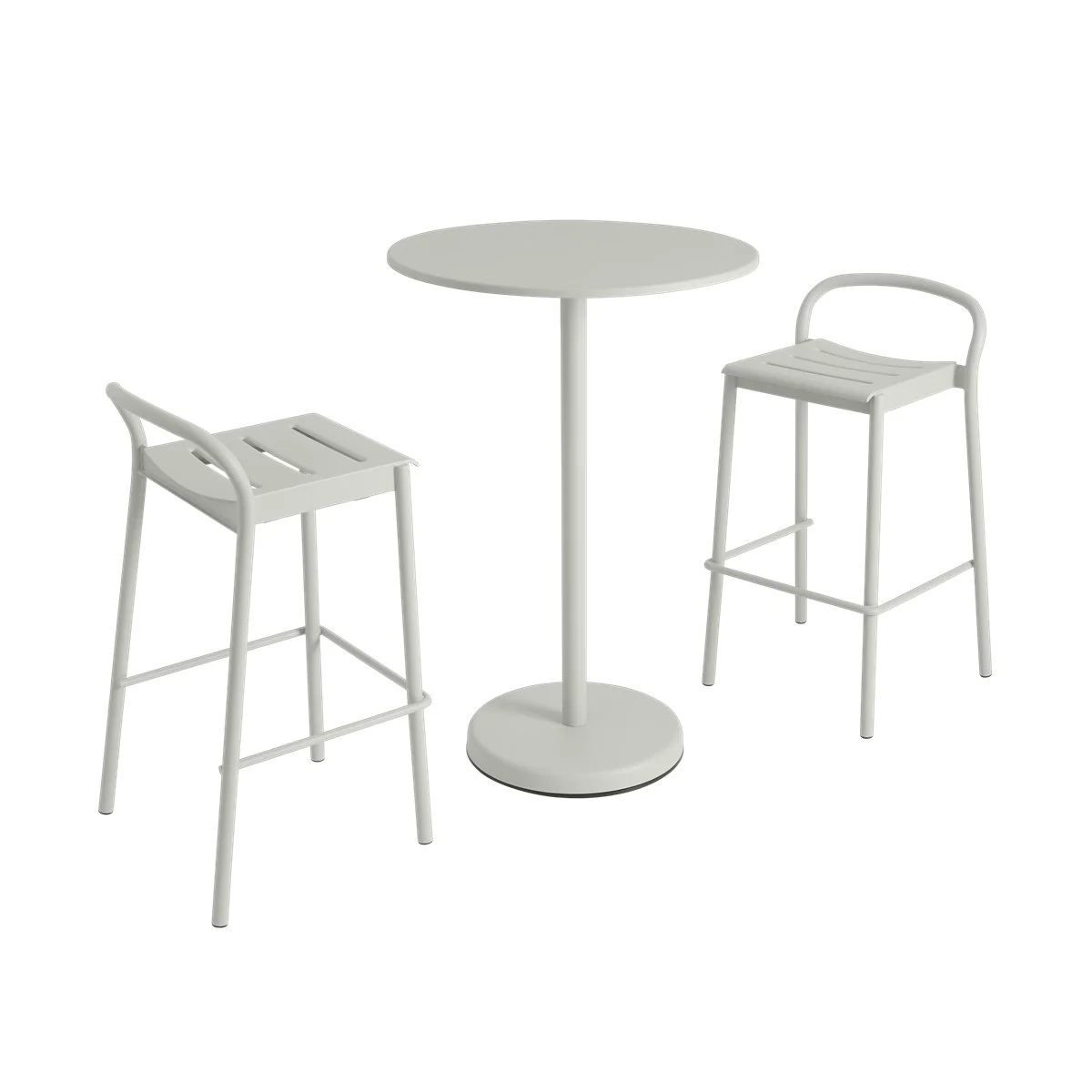 LINEAR STEEL BAR STOOL – Image 2