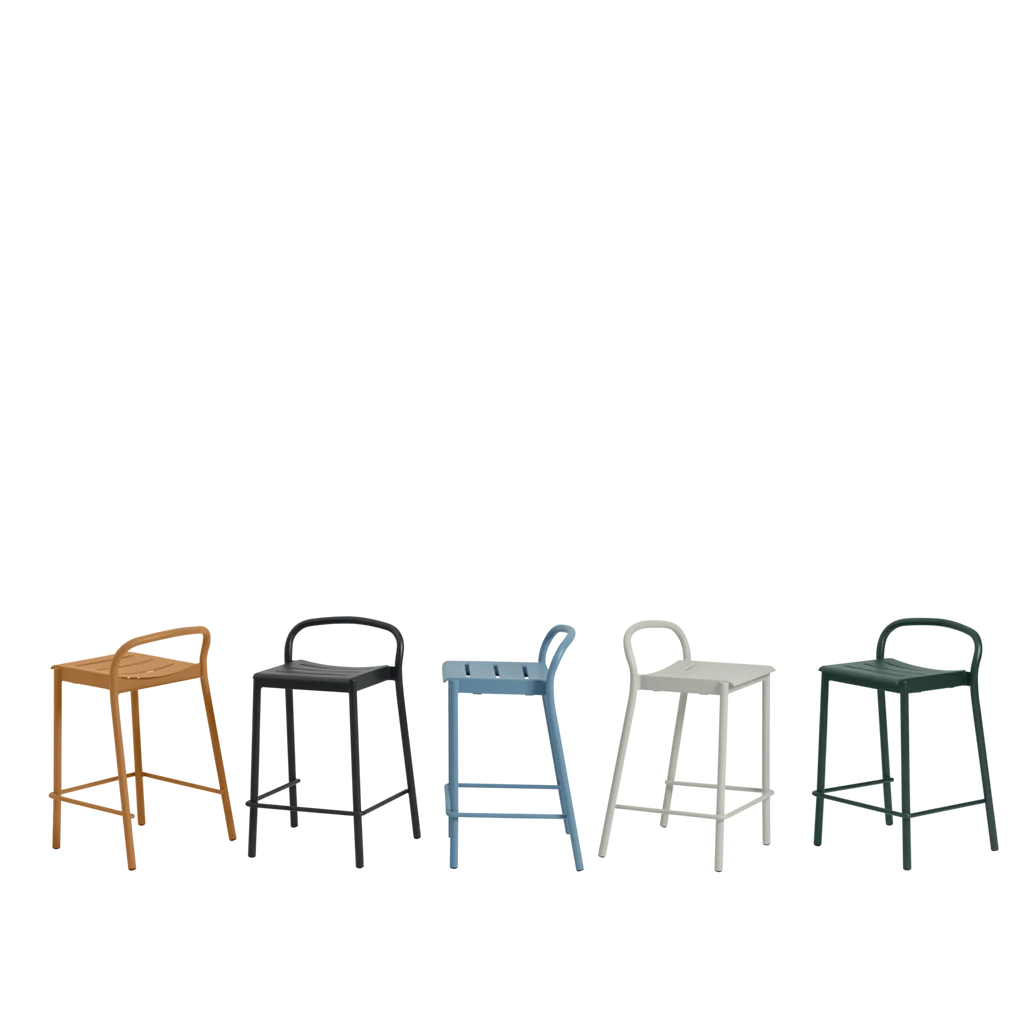 LINEAR STEEL BAR STOOL – Image 4